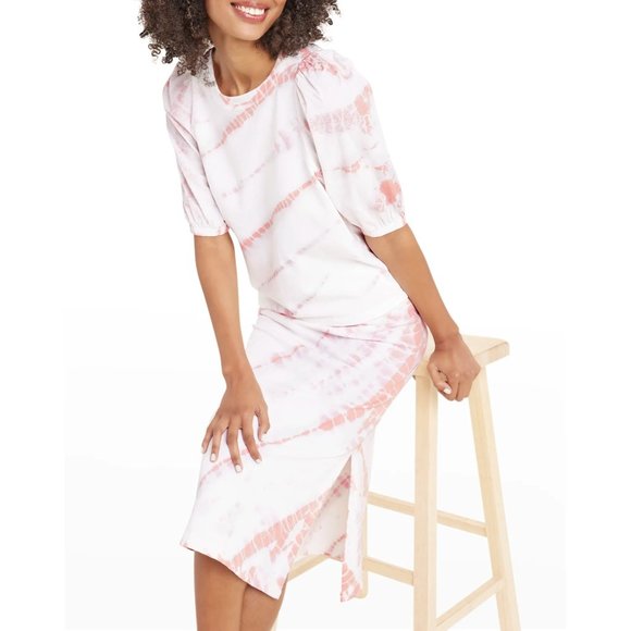 SPLENDID Celeste Puffed Sleeve Tie Dyed Top - NWT - Size Medium - Picture 4 of 4